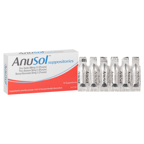 ANUSOL Suppositories 12pk