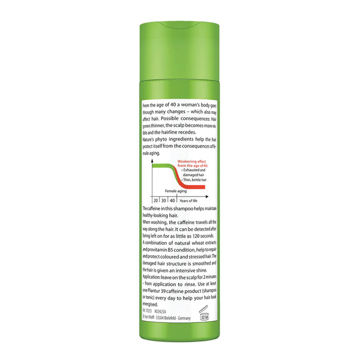 Plantur39 Phyto-Caffeine Shampoo - Coloured & Stressed 250ml