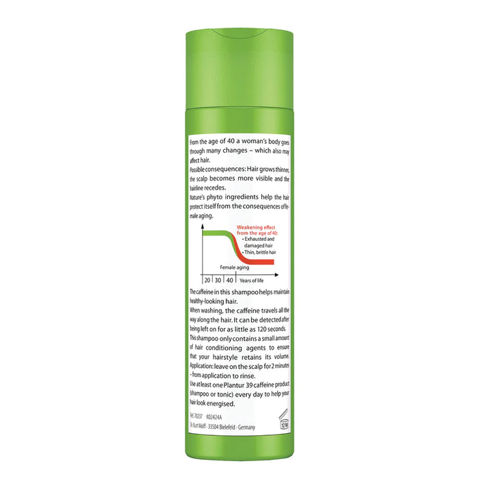 Plantur39 Phyto-Caffeine Shampoo - Fine & Brittle 250ml