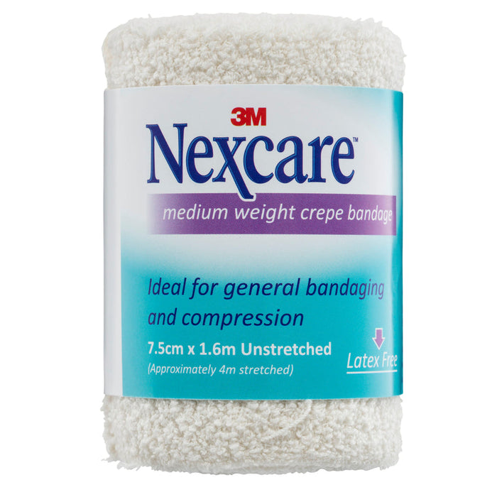 Nexcare - Medium Crepe Bandage 7.5cm x 1.6m