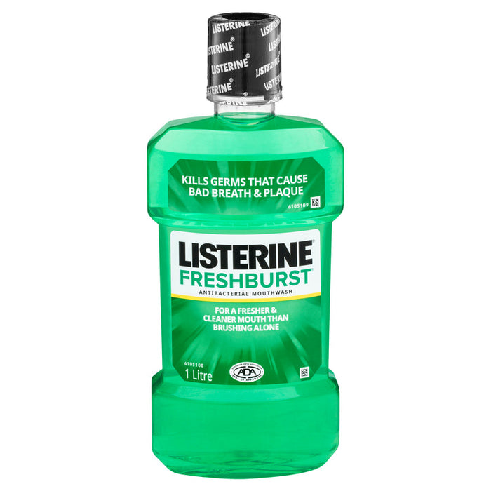 Listerine Fresh Burst Antibacterial Mouthwash-1L