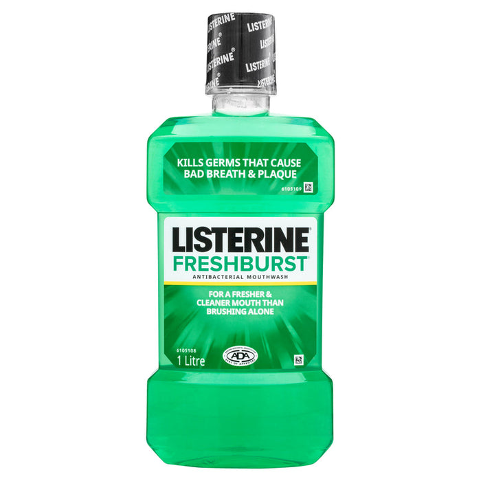 Listerine Fresh Burst Antibacterial Mouthwash-1L