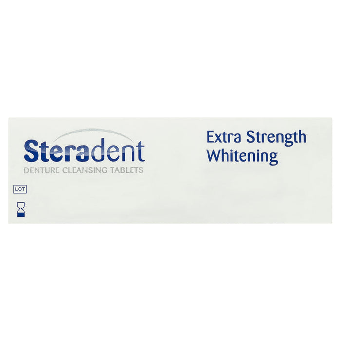 steradent extra strength cleansing tablets 30s