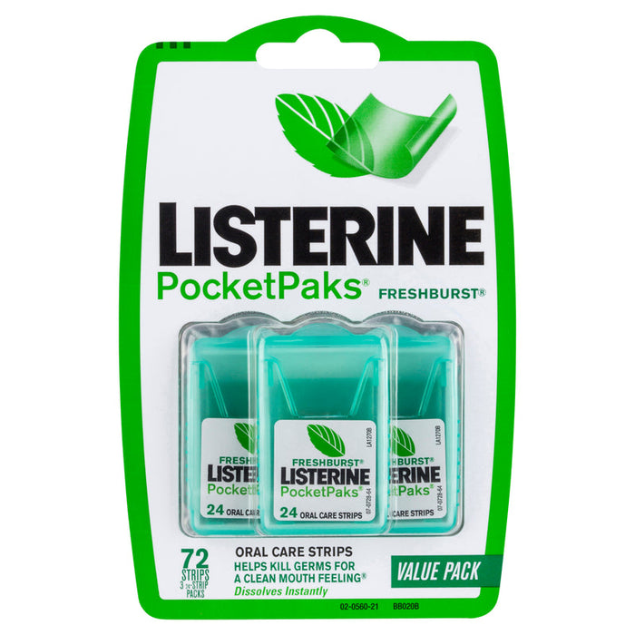 Listerine PocketPaks Triple Pack Fresh Burst