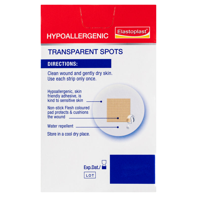 Elastoplast Hypoallergenic Transparent Spots 24