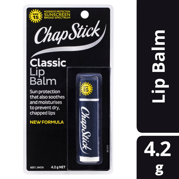 Chapstick Classic Lip Balm SPF15 4.2g