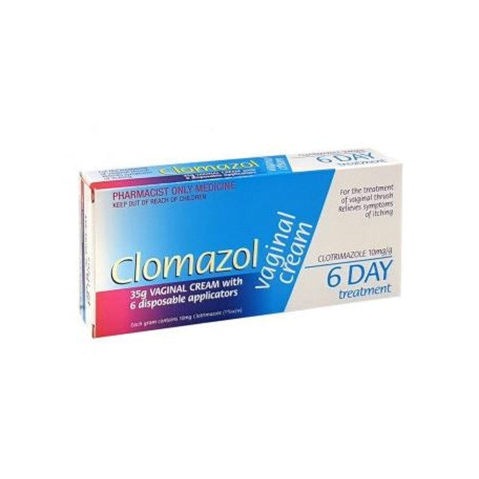 Clomazol 1% Vaginal Cream 6 Day Treatment 35g