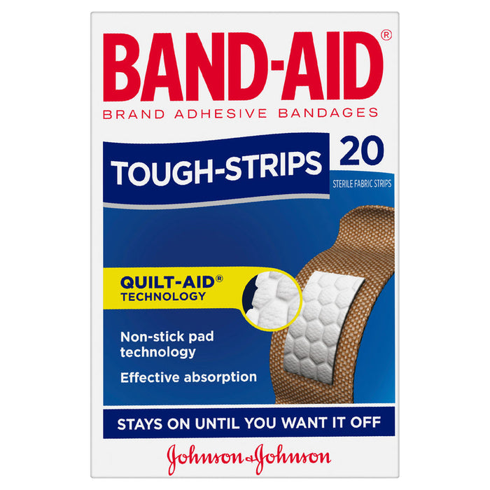 BANDAID Tough Strips Regular 20