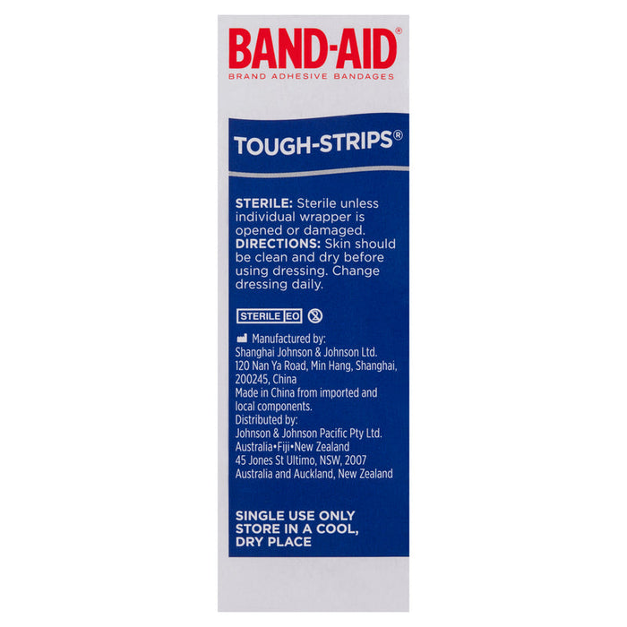 BANDAID Tough Strips Regular 20