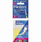 Piksters Interdental Toothbrush Size 3 Yellow 10pk