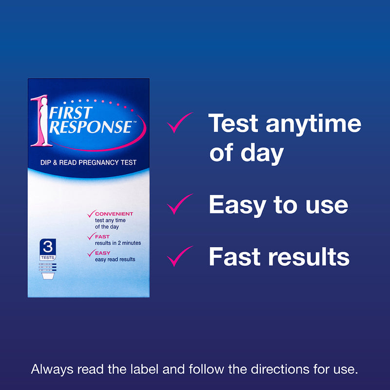 First Response Dip Read Pregnancy Test 3