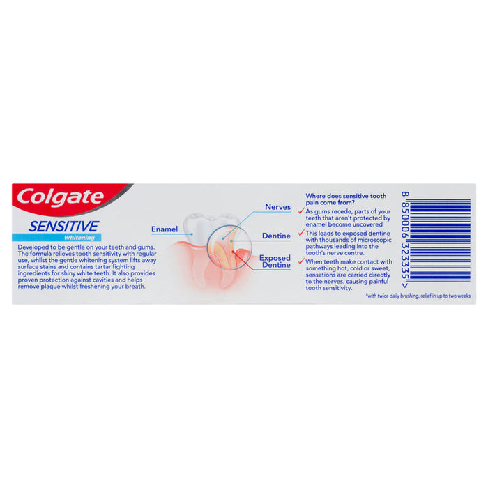 Colgate Sensitive Toothpaste 110g Whitening