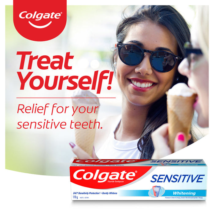 Colgate Sensitive Toothpaste 110g Whitening