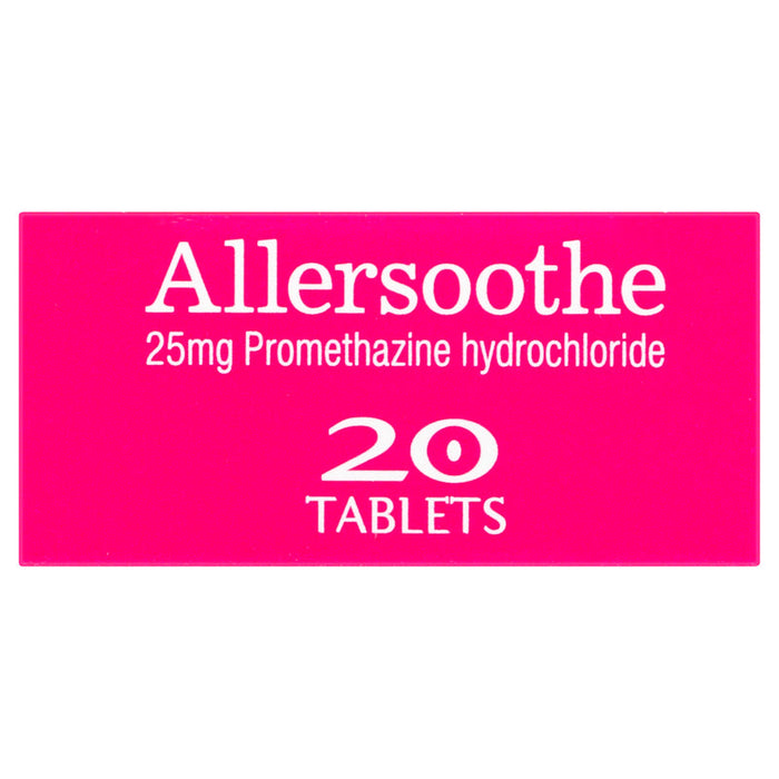 ALLERSOOTHE 25mg Tablets 20