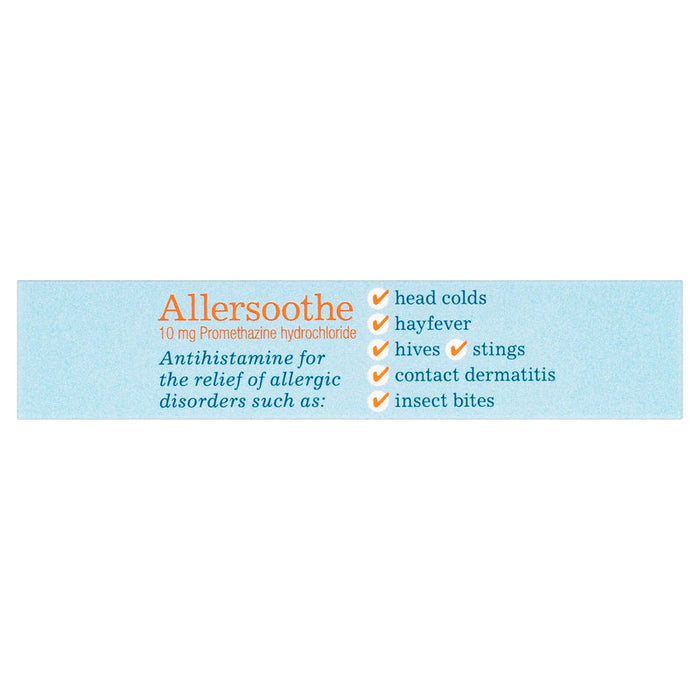 ALLERSOOTHE 10mg Tablets 20