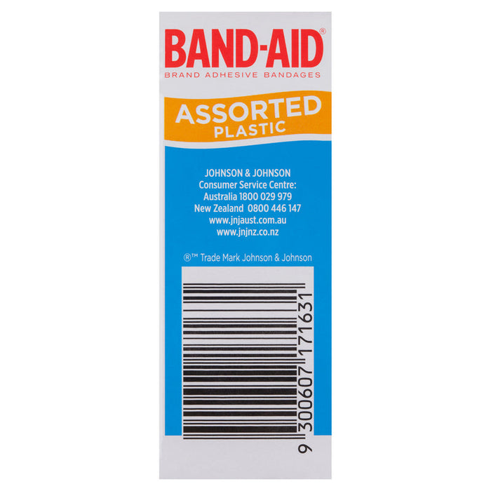 Band-Aid Plastic Assorted Shapes 50