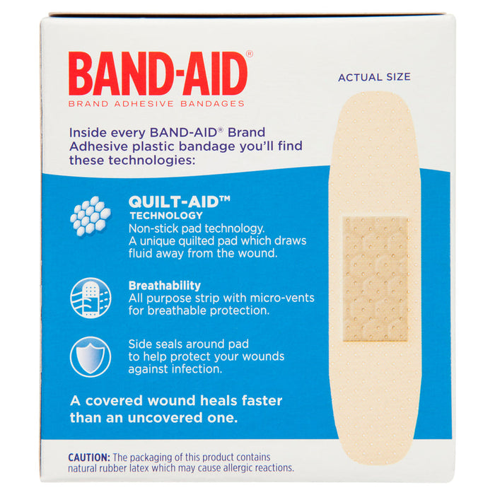 BANDAID Plastic Strips 50s