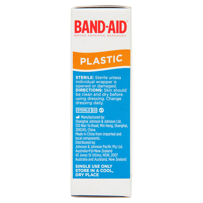 BANDAID Plastic Strips 50s