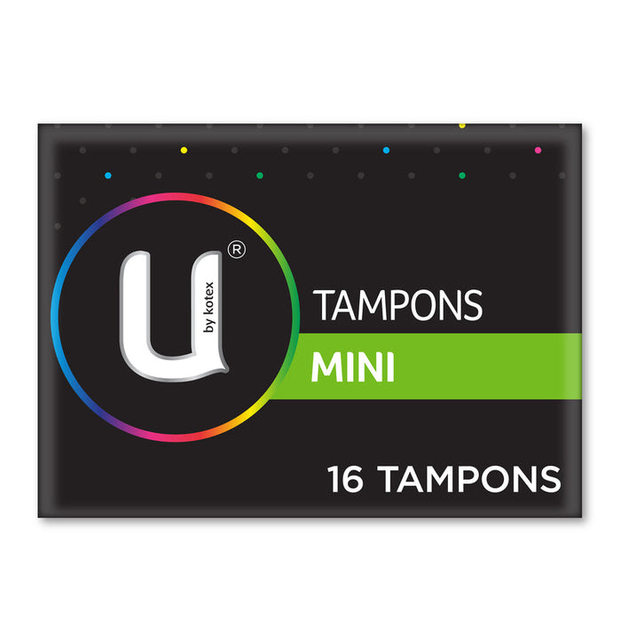 U by Kotex Mini Slim Tampons 16