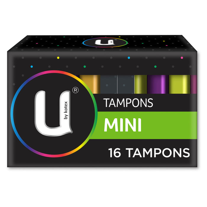 U by Kotex Mini Slim Tampons 16