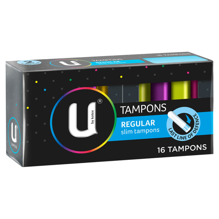 U by Kotex Regular Slim Tampons 16