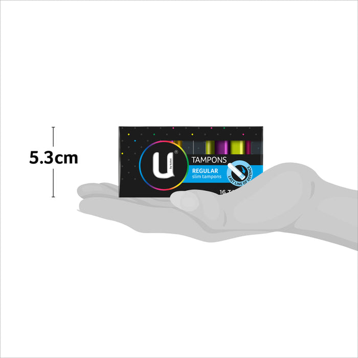 U by Kotex Regular Slim Tampons 16