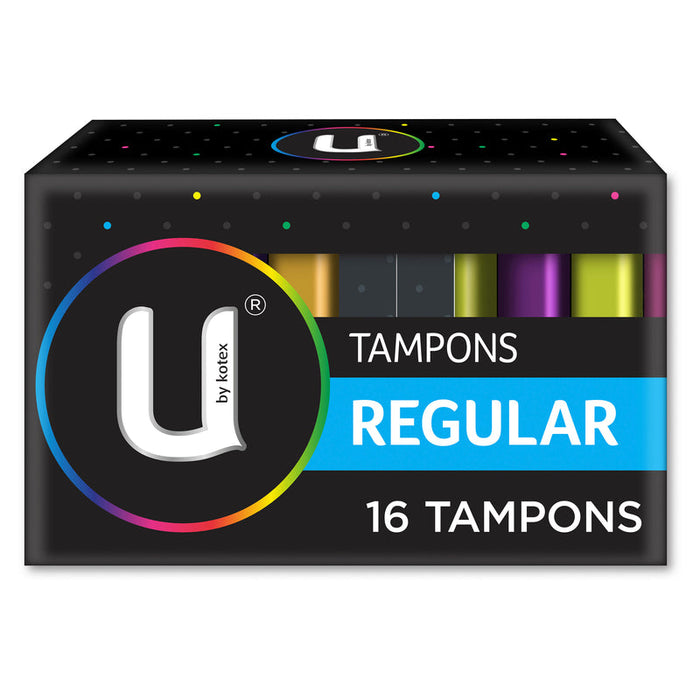 U by Kotex Regular Slim Tampons 16