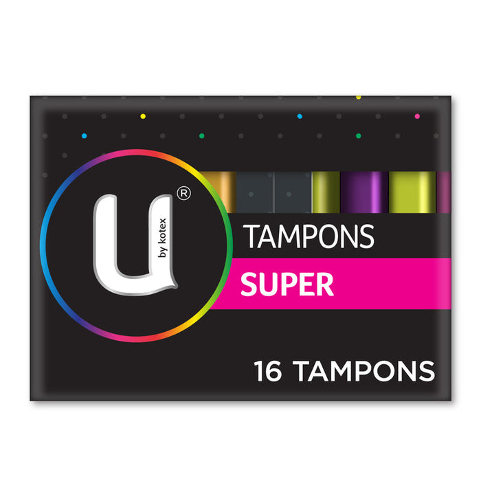 U by Kotex Super Slim Tampons 16