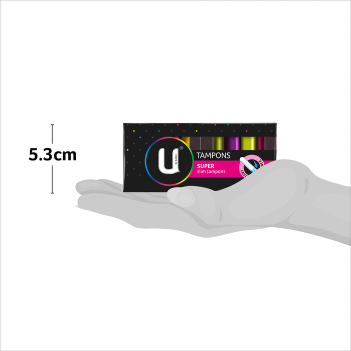 U by Kotex Super Slim Tampons 16