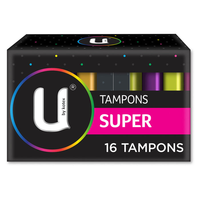 U by Kotex Super Slim Tampons 16