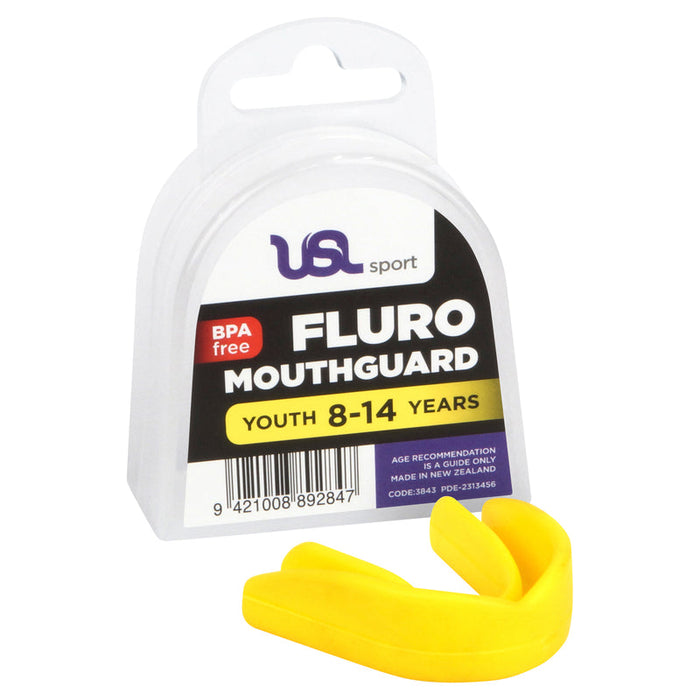 USL Sport Mouthguard Youth FLURO 8 14 Years