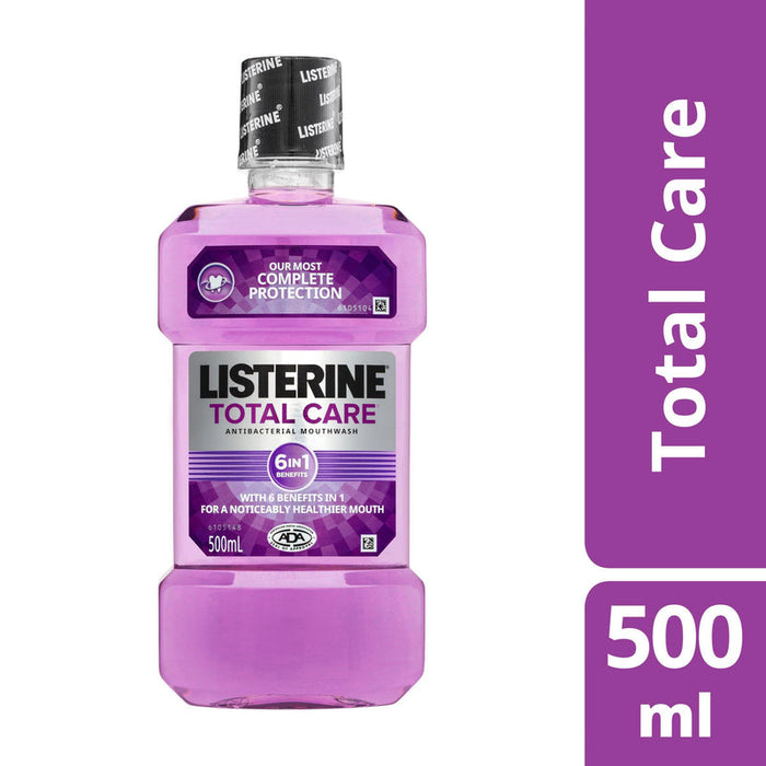 Listerine Total Care Antibacterial Mouthwash 500ml