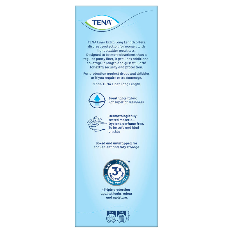Tena Liner Active Extra Long 24pk