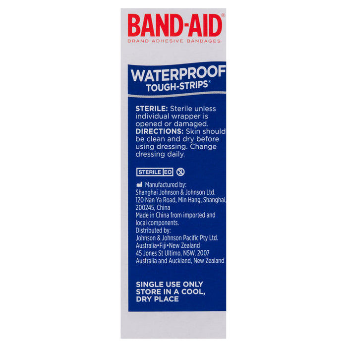 Band-Aid Waterproof Tough-Strips 20