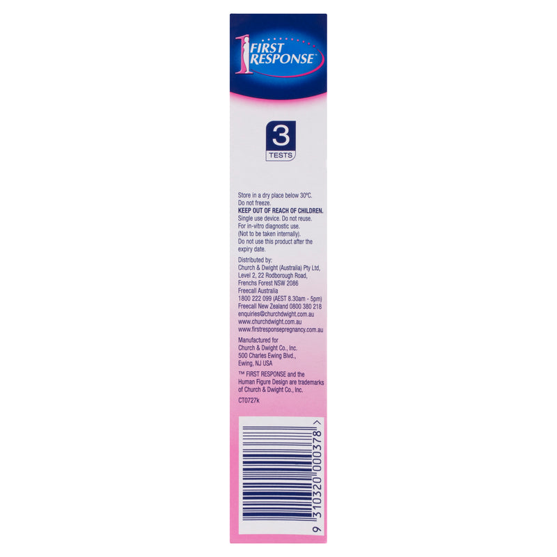 First Response In Stream Pregnancy Test 3