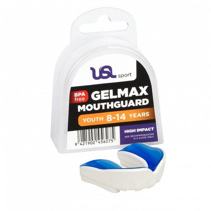 USL Sport Mouthguard Hi Impact Gel Max Youth 8 14 Years