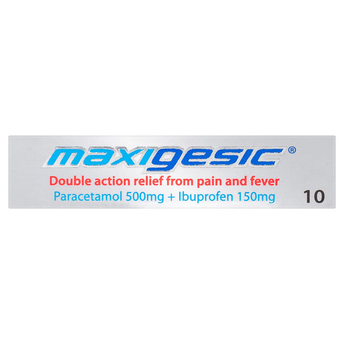 Maxigesic Double Action Pain Relief Tablets 10