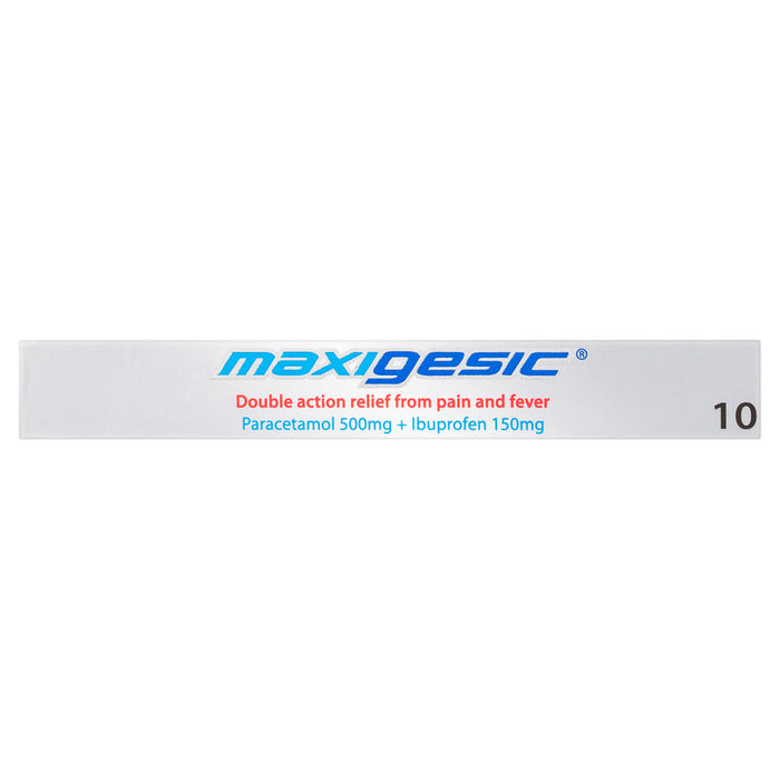 Maxigesic Double Action Pain Relief Tablets 10