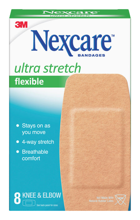 Nexcare - Ultra Stretch Flexible Knee & Elbow 8