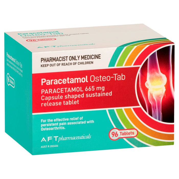 PARACETAMOL Osteo SR 665mg 96Tab