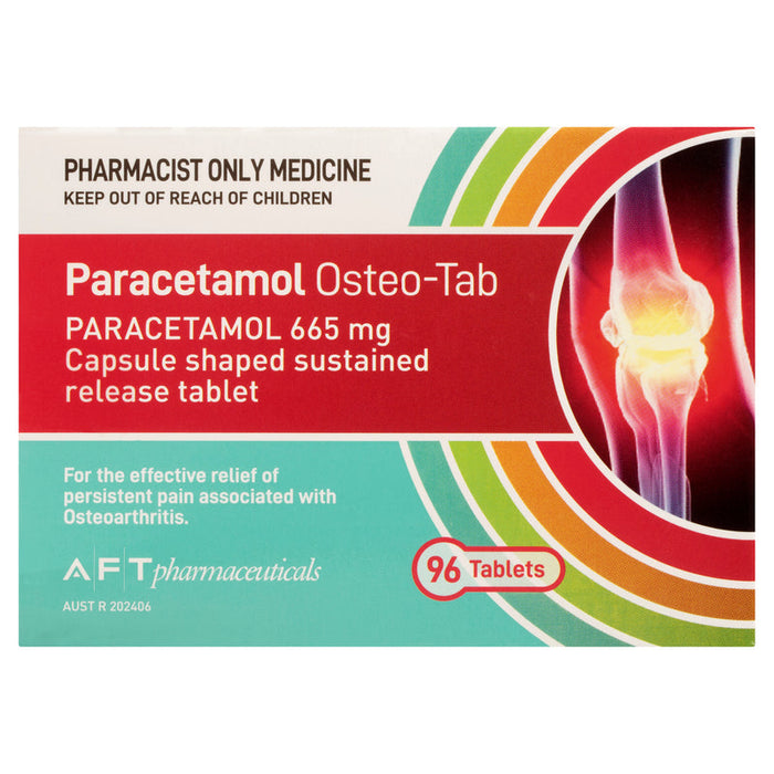 PARACETAMOL Osteo SR 665mg 96Tab