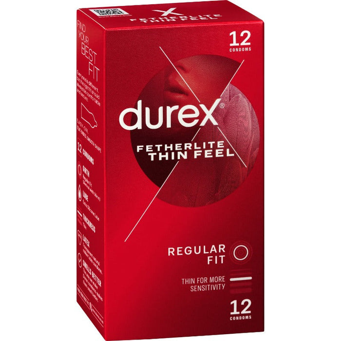 Durex Condom Fetherlite Thin Feel 12s