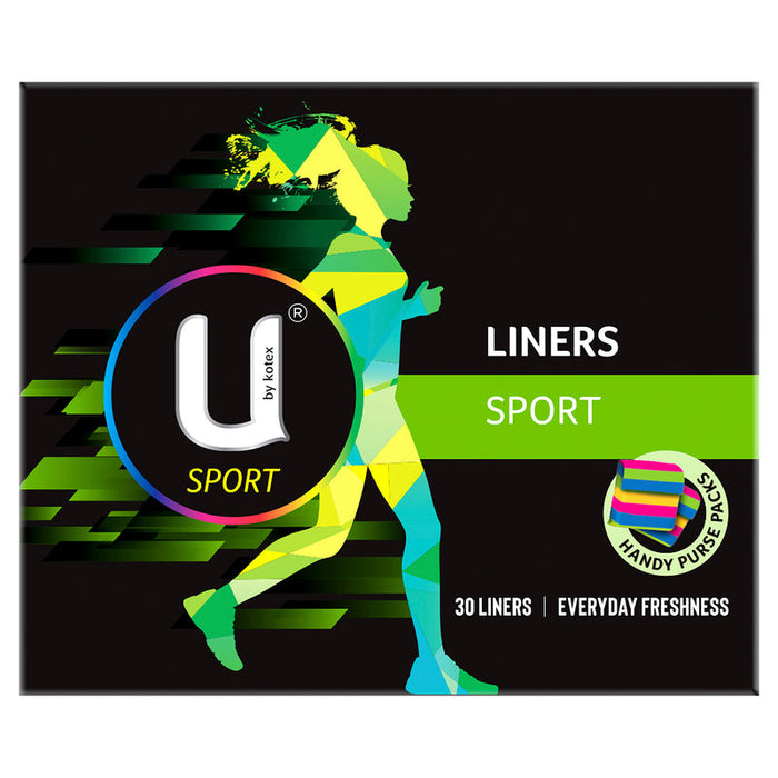 U by Kotex Liners Sport 30