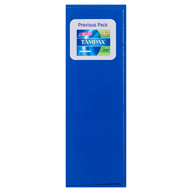 Tampax Tampons with Applicator SUPER 12