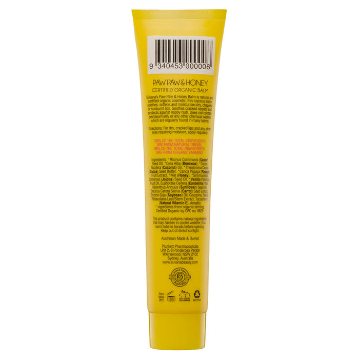 SUVANA Paw Paw & Honey Balm 25g