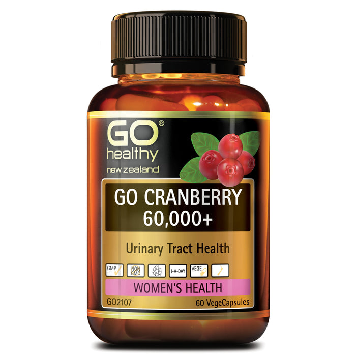 GO Healthy GO Cranberry 60,000+ Capsules 60