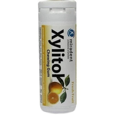 Miradent Xylitol Chewing Gum 30 Fresh Fruit