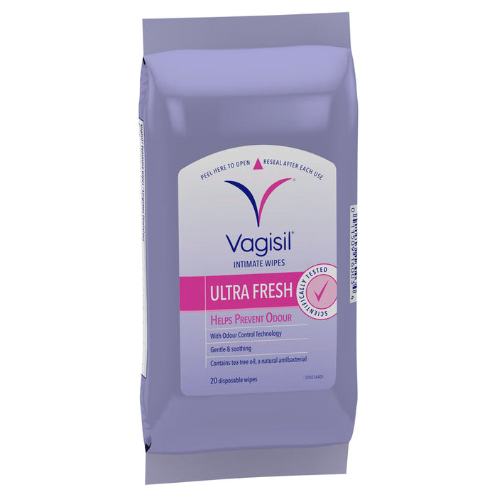 Vagisil Intimate Wipes Fresh Plus 20