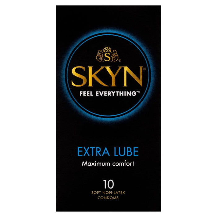 Ansell Skyn NON LATEX EXTRA LUBRICATED Condoms 10pk