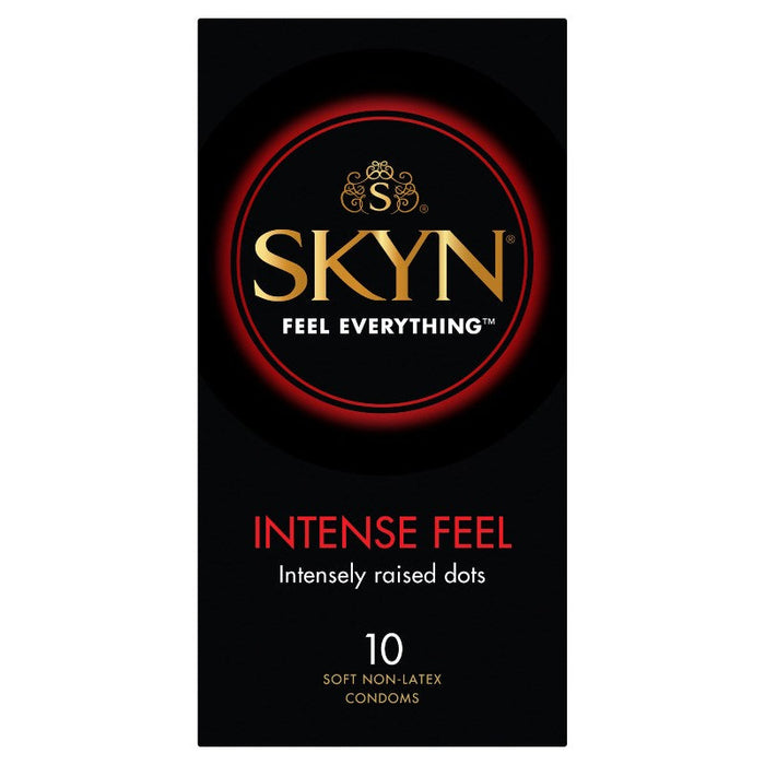 Ansell Skyn NON LATEX INTENSE FEEL Condoms 10pk